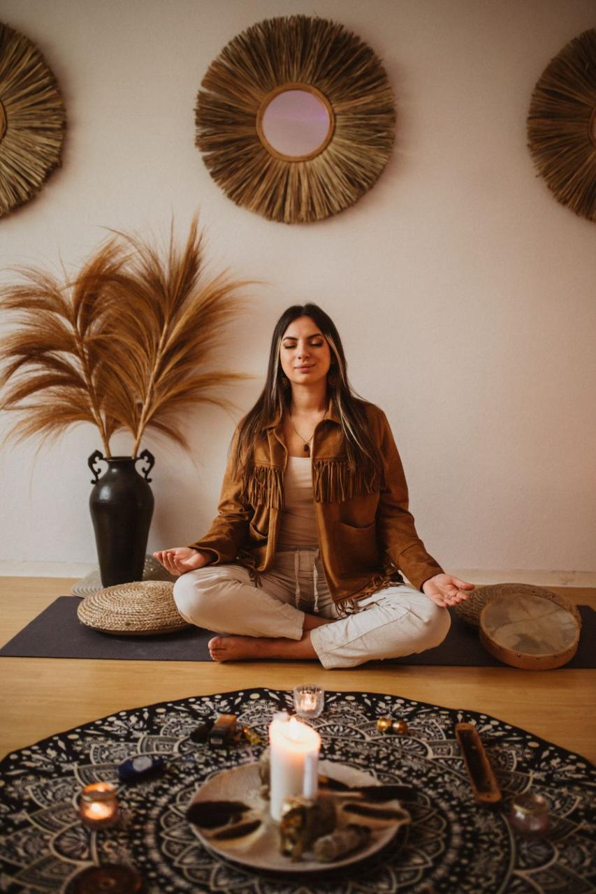 Meditation im Ritualraum